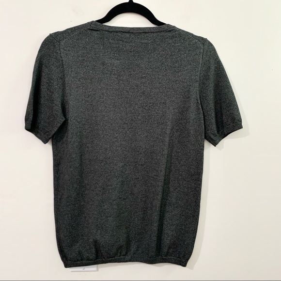 ANN TAYLOR The Sweater Tee in Silver Lake Gray - Picture 6 of 6